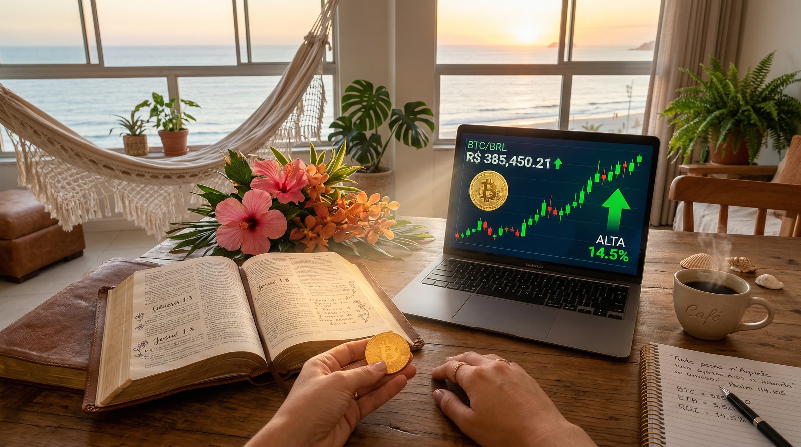 Deus e Bitcoin: cristãs buscam independência financeira