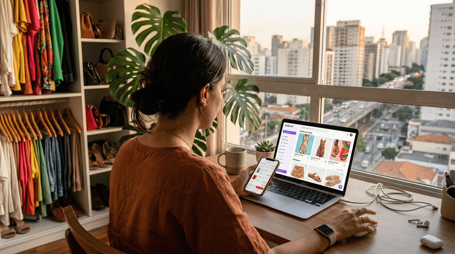 IA Impaciência Moda: Mulheres de 25-45 Frustradas com Compras