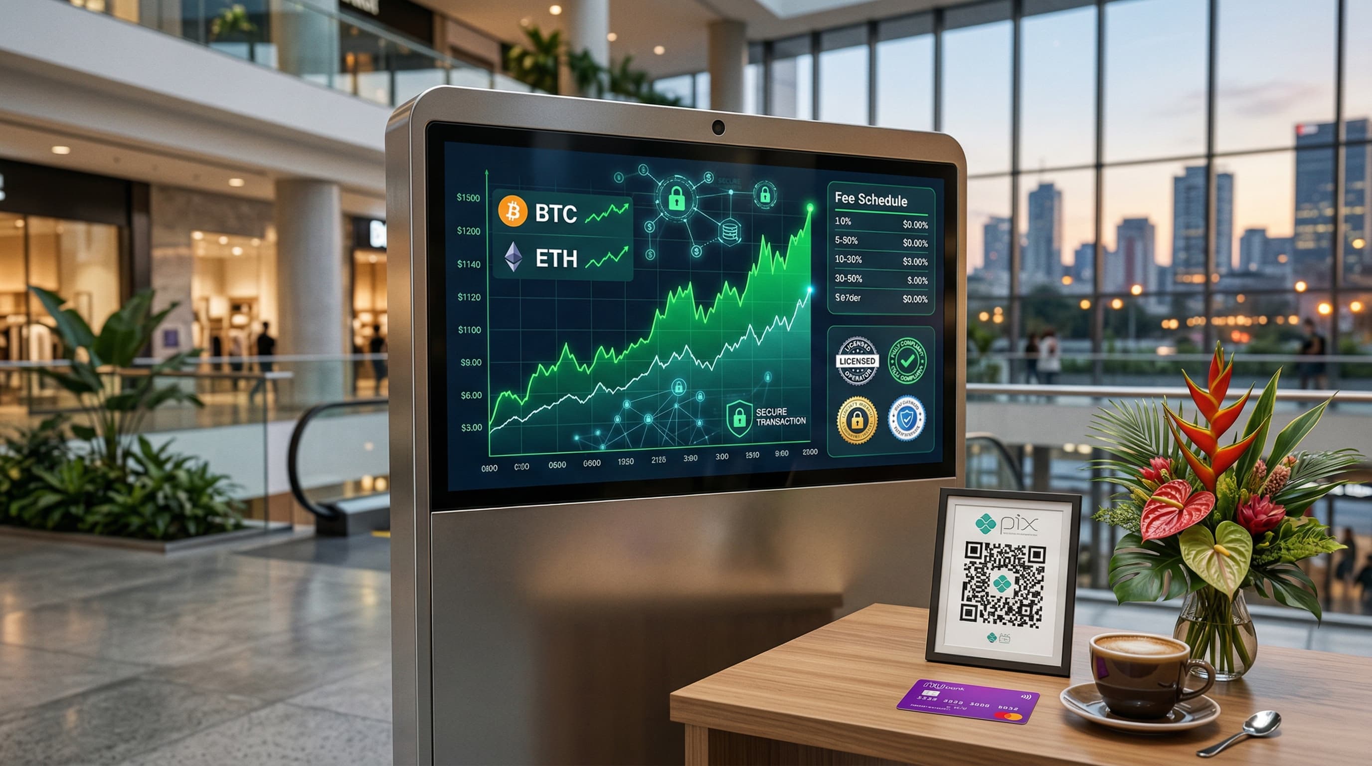 Lei kiosques cripto Wisconsin exige licenças contra scams