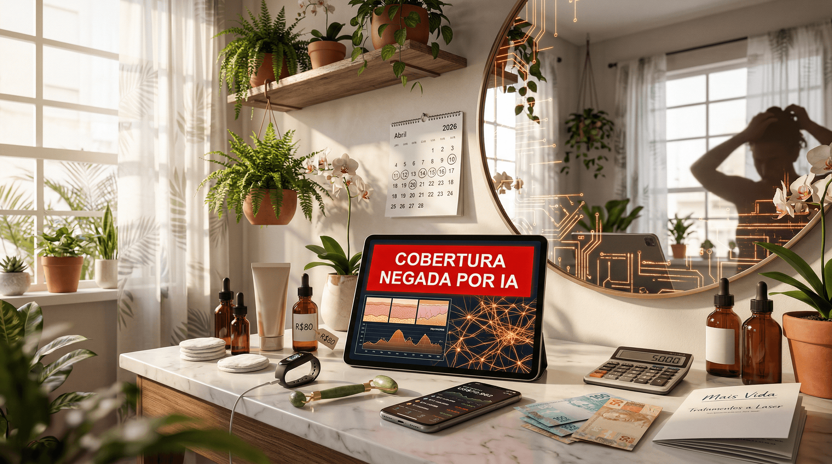 Riscos IA saúde: negações crescem 62% para mulheres em 2026