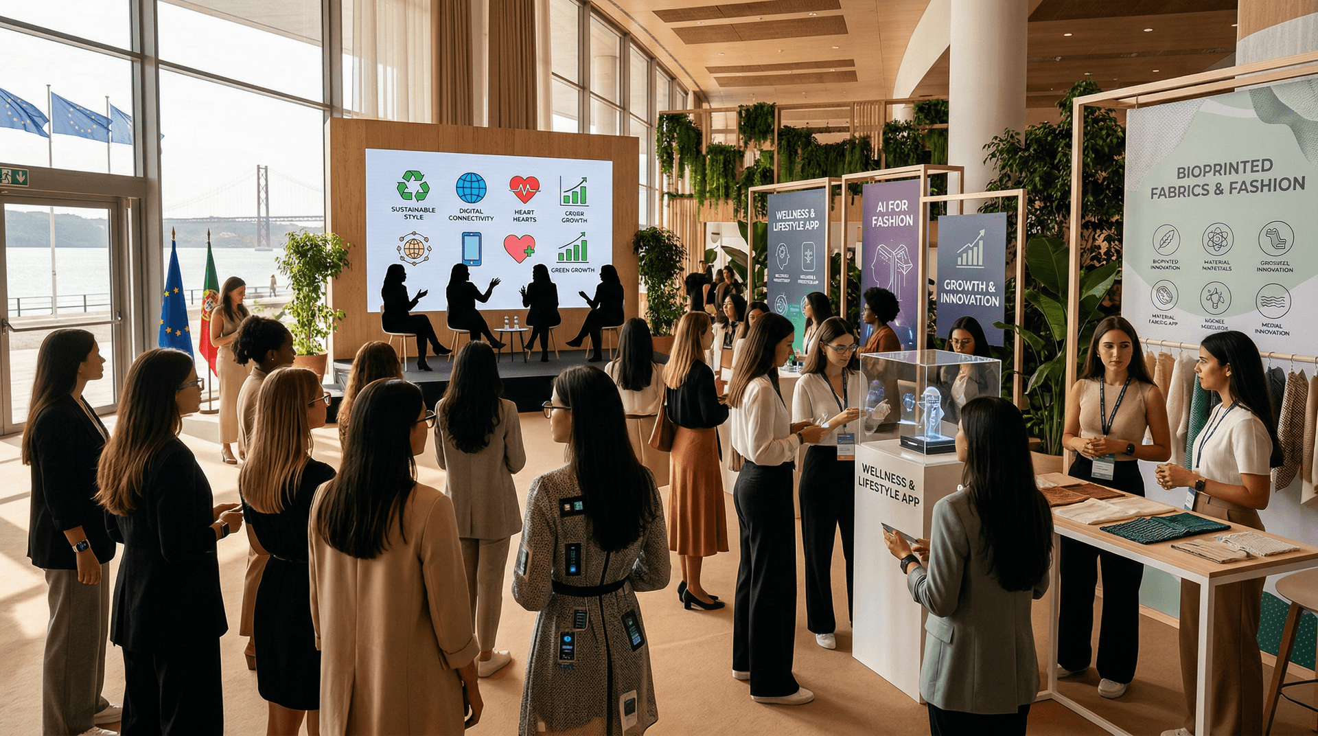 Web Summit 2024: Mulheres Inovando Moda e Bem-Estar