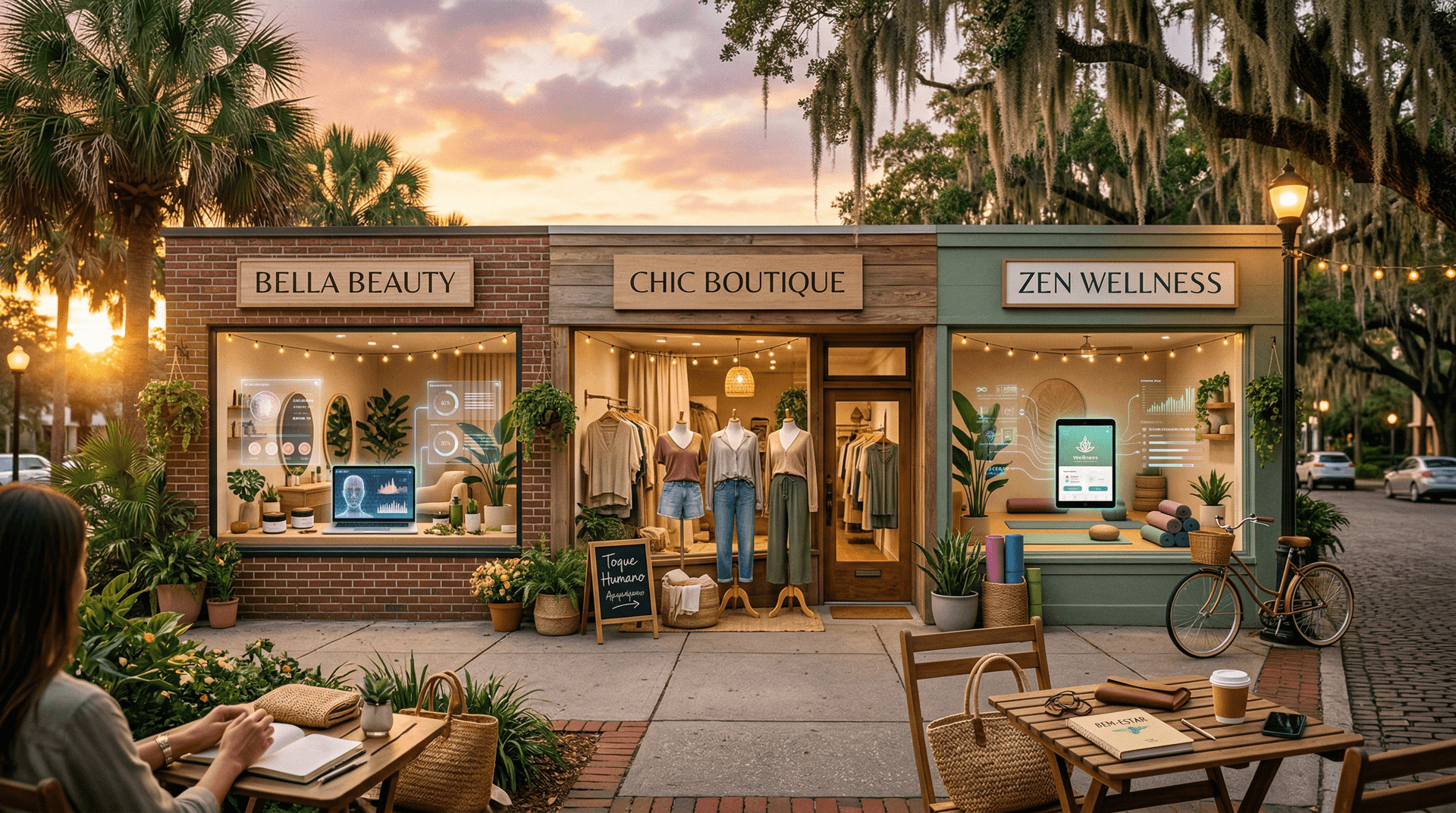 3 negócios pequenos IA em Gainesville elevam eficiência em 35%