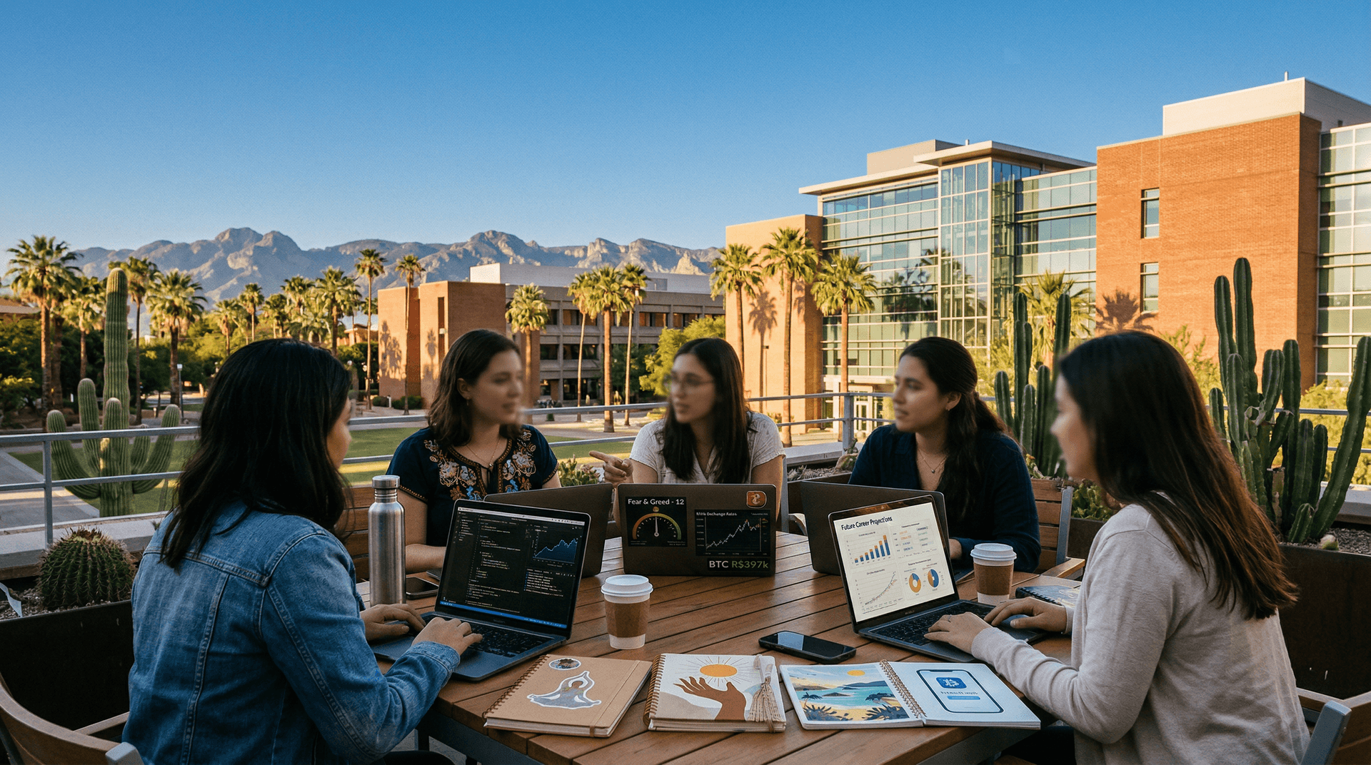 IA muda escolha de faculdade: 70% no Arizona repensam majors