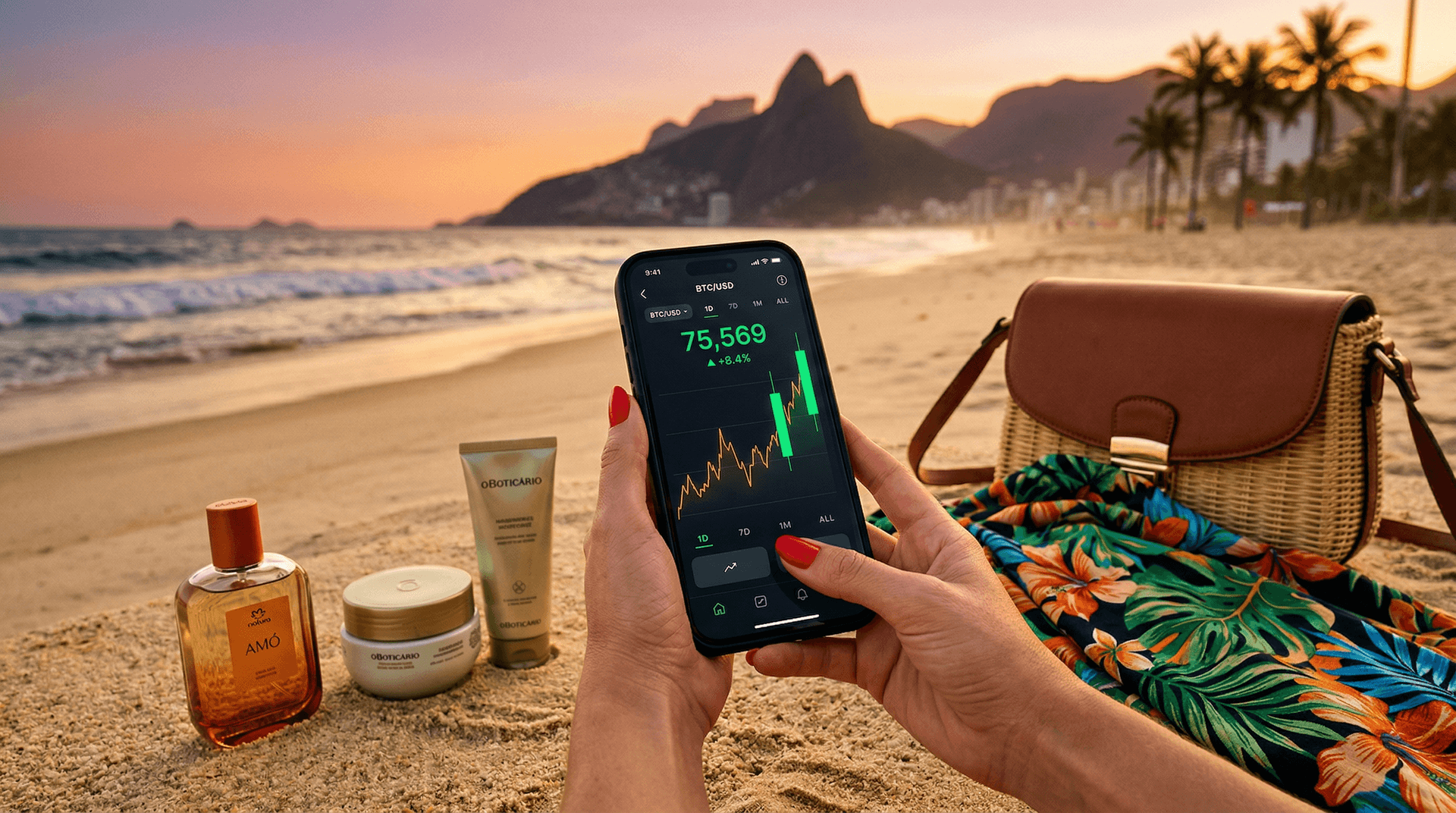 Giancarlo Crypto Mulheres: BTC a US$75.569 Empodera