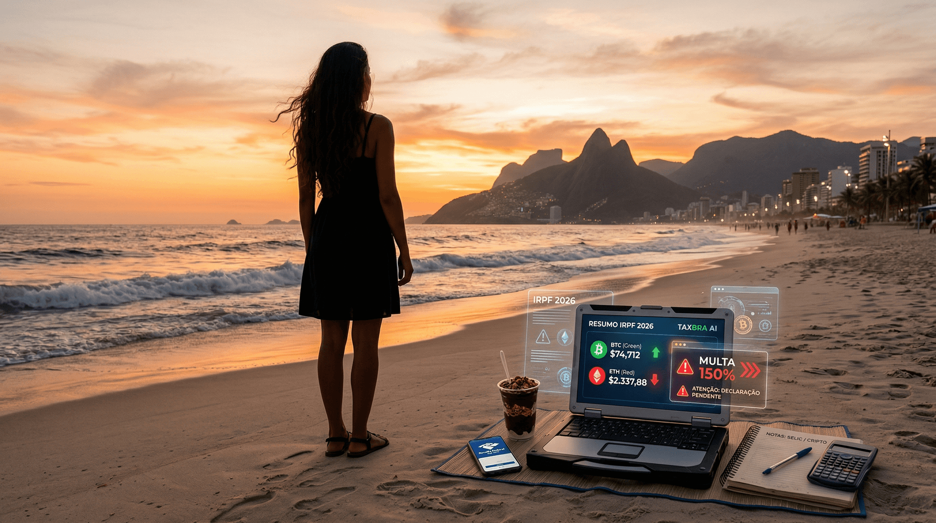 IA para Impostos: Cautela Evita Multas de 150% em Cripto