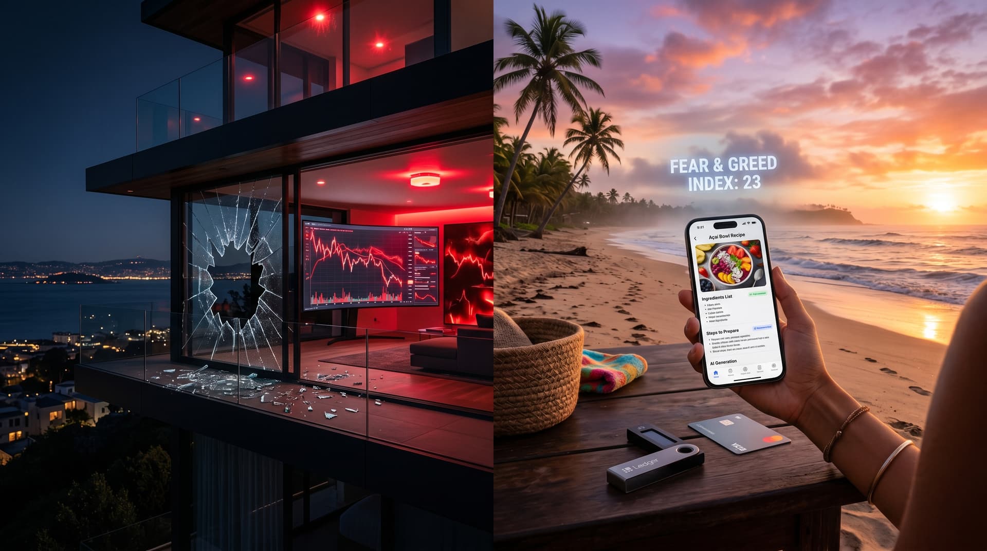 Divisão geracional ataque Sam Altman deixa Fear & Greed em 23