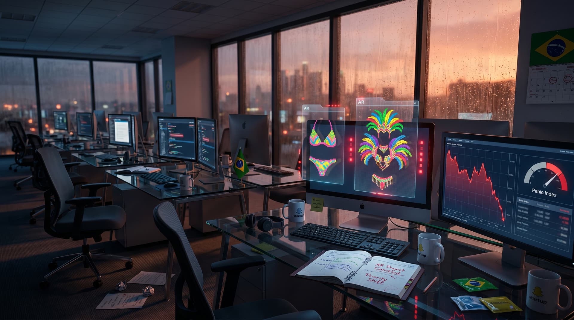 Demissões Snap IA: 1.000 cortes impactam AR de moda