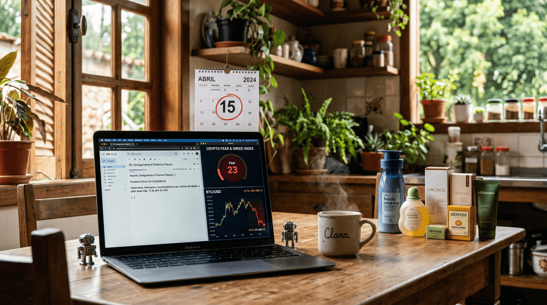 Despedidas por IA no Snap: 10% Demitidos e Fear & Greed em 23