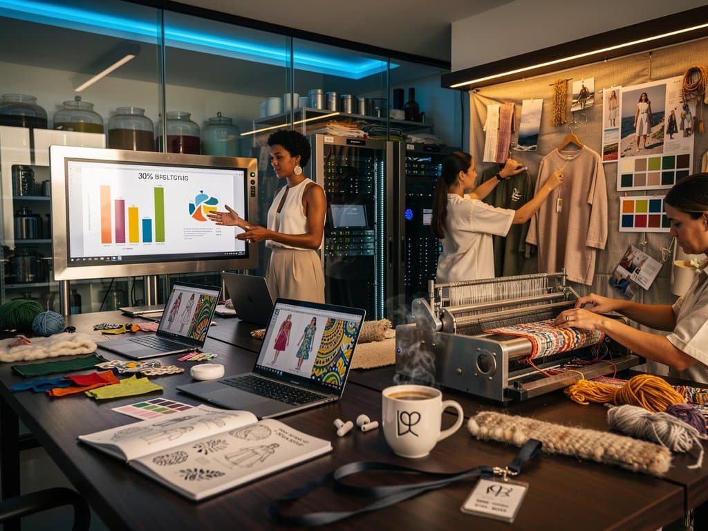 Laboratório Allbirds IA: IA gera designs sustentáveis para moda feminina com 30% menos desperdício