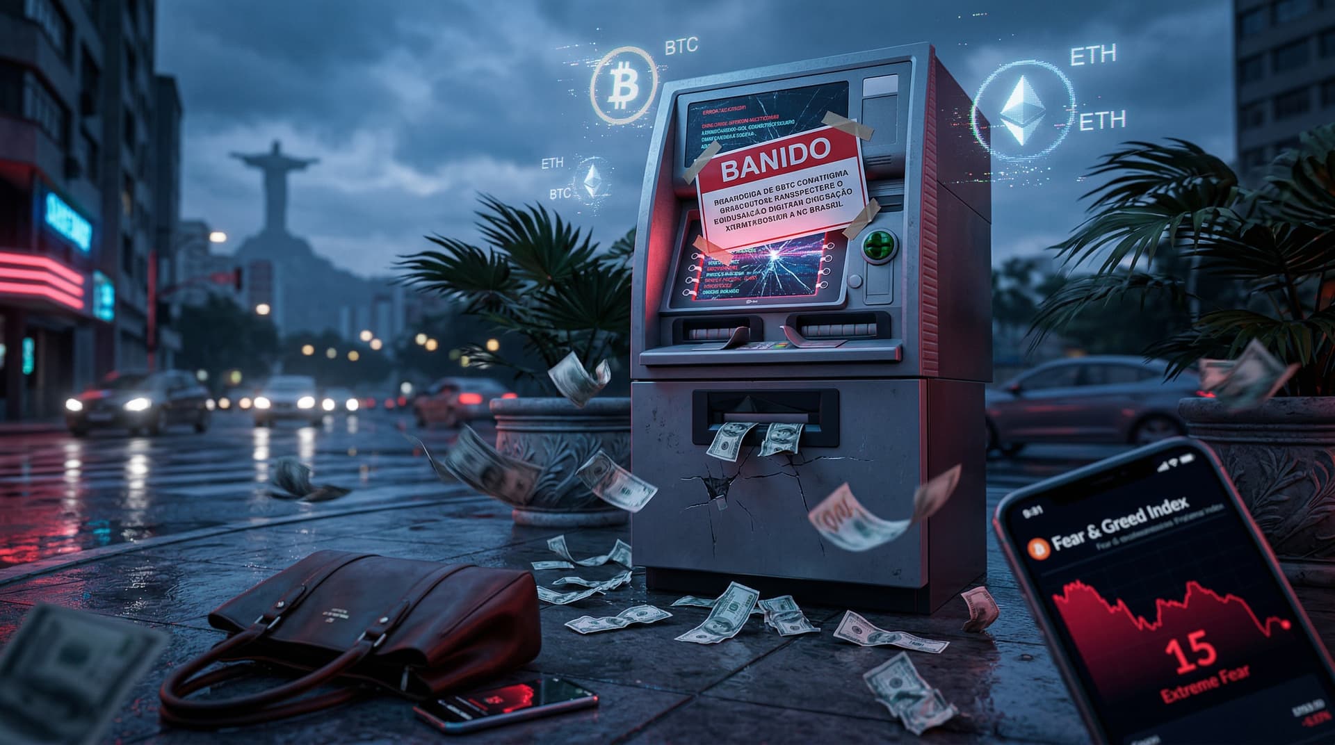 Golpes Cripto: Haverhill Bane ATMs Após Furto de US$ 20 Mil
