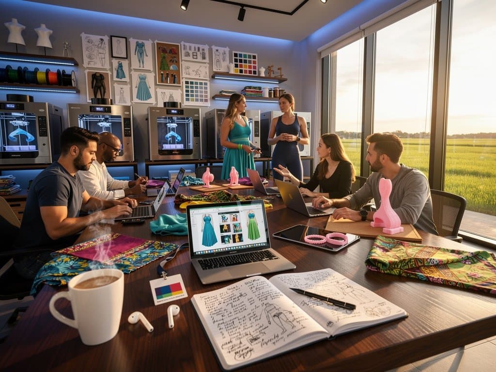 Estudantes em workshop de Rocky Mount criam designs de moda com AI, protótipos 3D e colaboração criativa